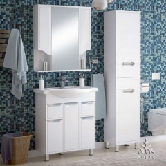 Комплект мебели для ванной Corozo Koral Монро 75 Z2 Белый
